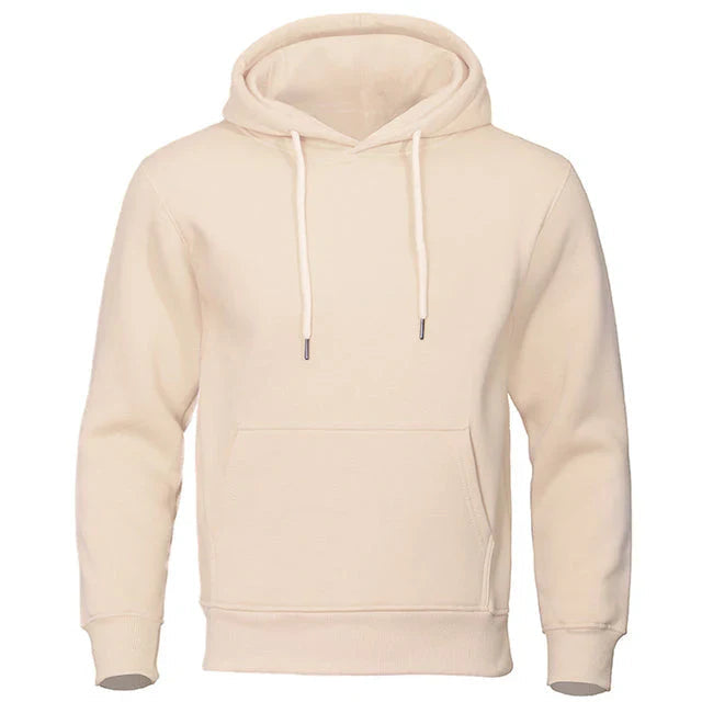 Herren Kapuzen-Sweatshirt Lässig Langarm mit Kordelzug