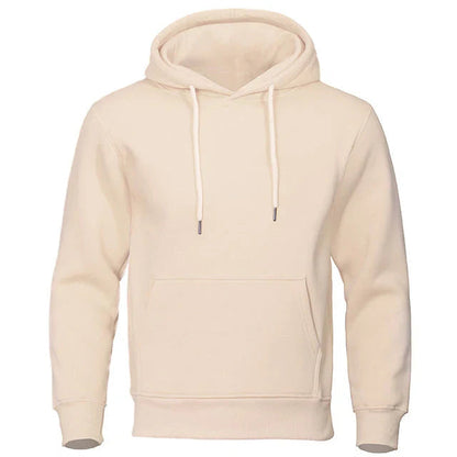Herren Kapuzen-Sweatshirt Lässig Langarm mit Kordelzug