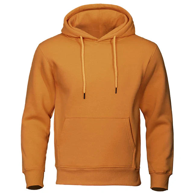 Herren Kapuzen-Sweatshirt Lässig Langarm mit Kordelzug