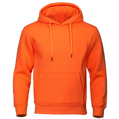 Herren Kapuzen-Sweatshirt Lässig Langarm mit Kordelzug