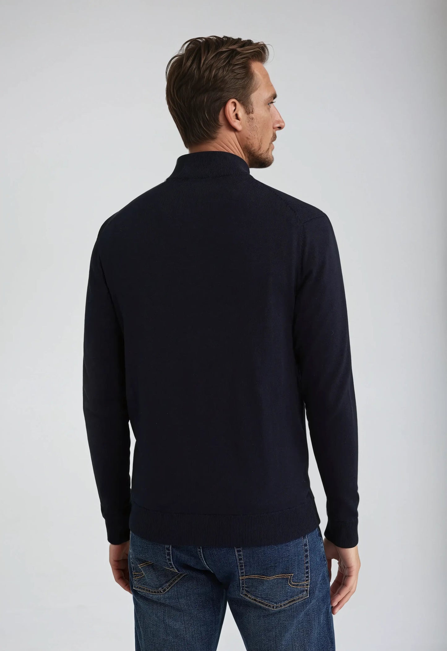 Herren Langarm Sweatshirt Rundhals Bequem