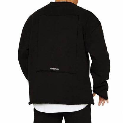 Herren Sweatshirt Bequem Geschnittener Pullover Loungewear
