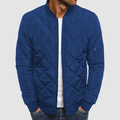 Herren Winterjacke Gesteppt Warm Isoliert