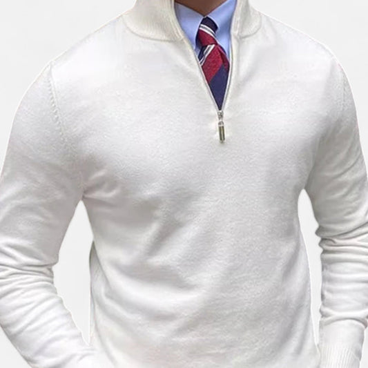 Herren Pullover Halbzipper Bequem Frühjahr - Norvielle