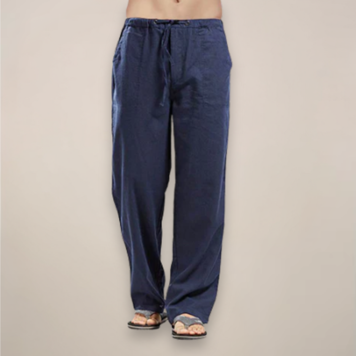 Herrenhose Relaxed Fit Bequem Mit Kordelzug