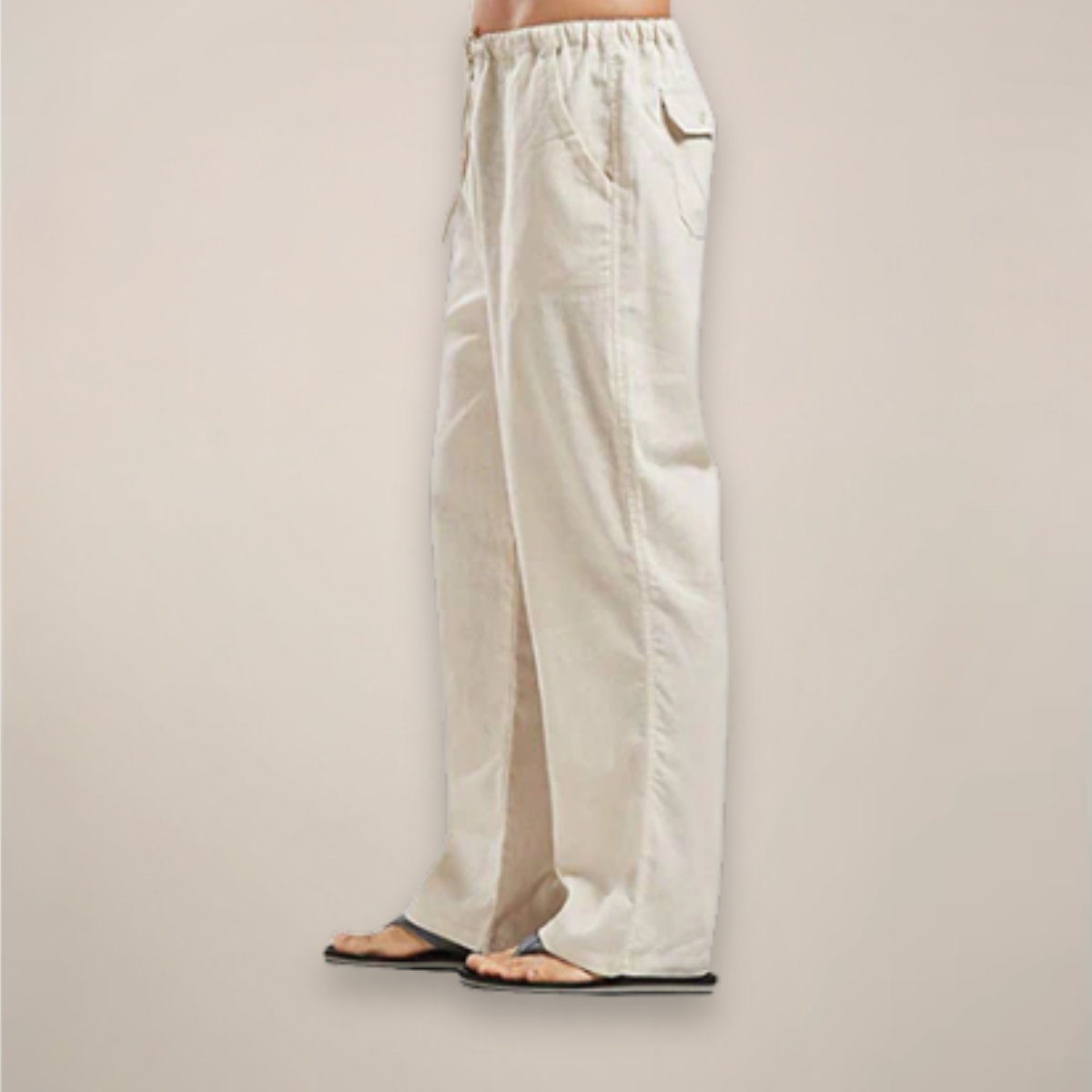 Herrenhose Relaxed Fit Bequem Mit Kordelzug