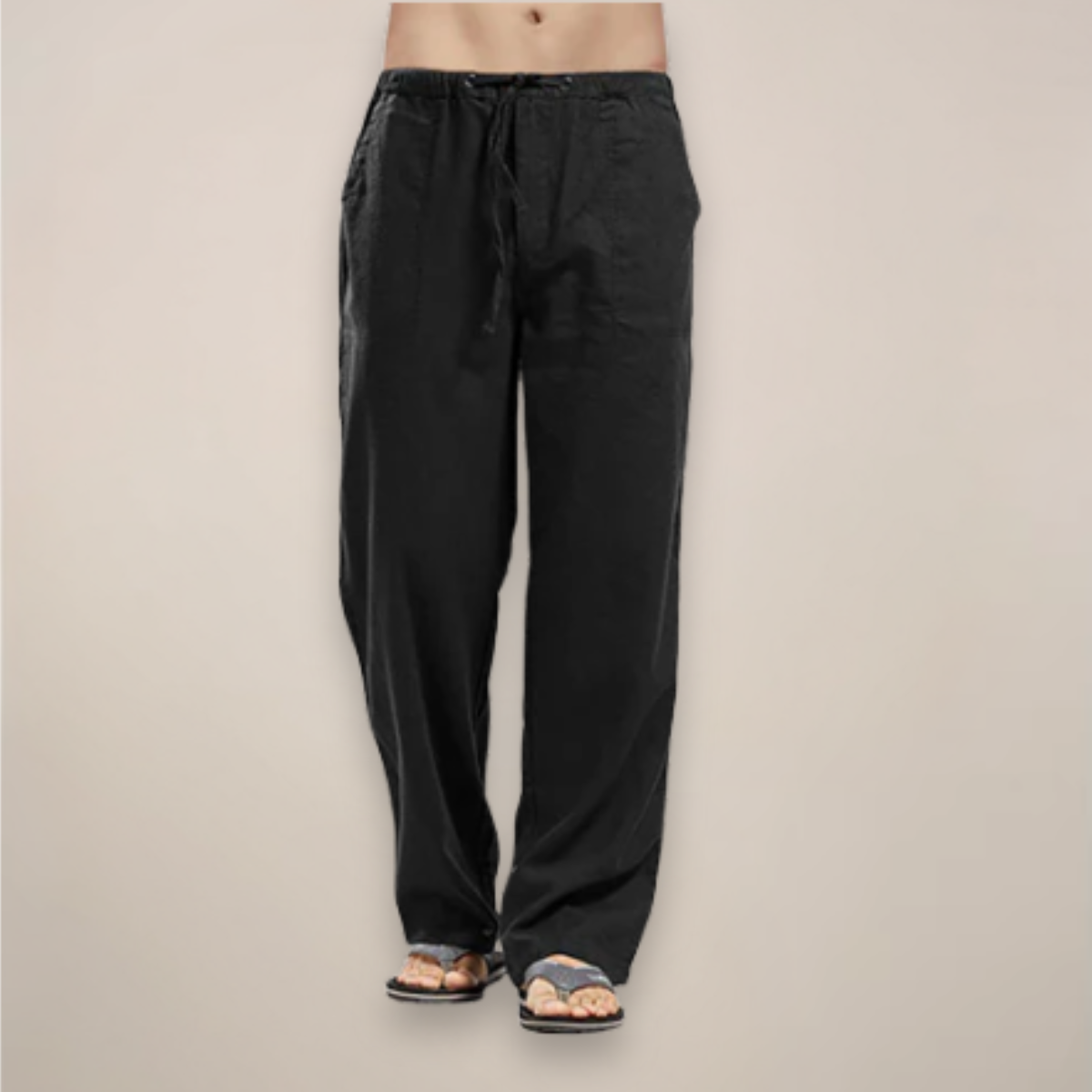 Herrenhose Relaxed Fit Bequem Mit Kordelzug