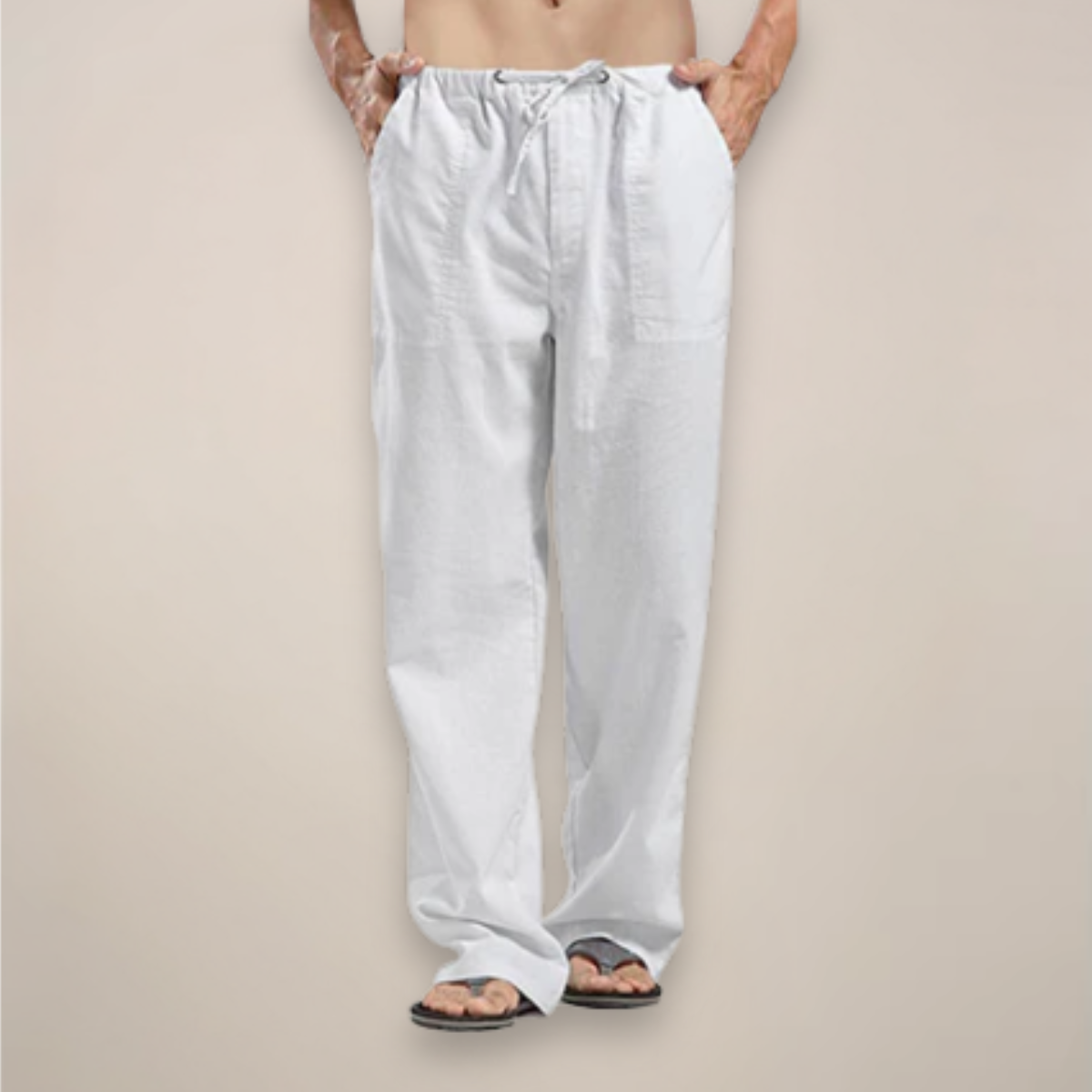 Herrenhose Relaxed Fit Bequem Mit Kordelzug - Norvielle