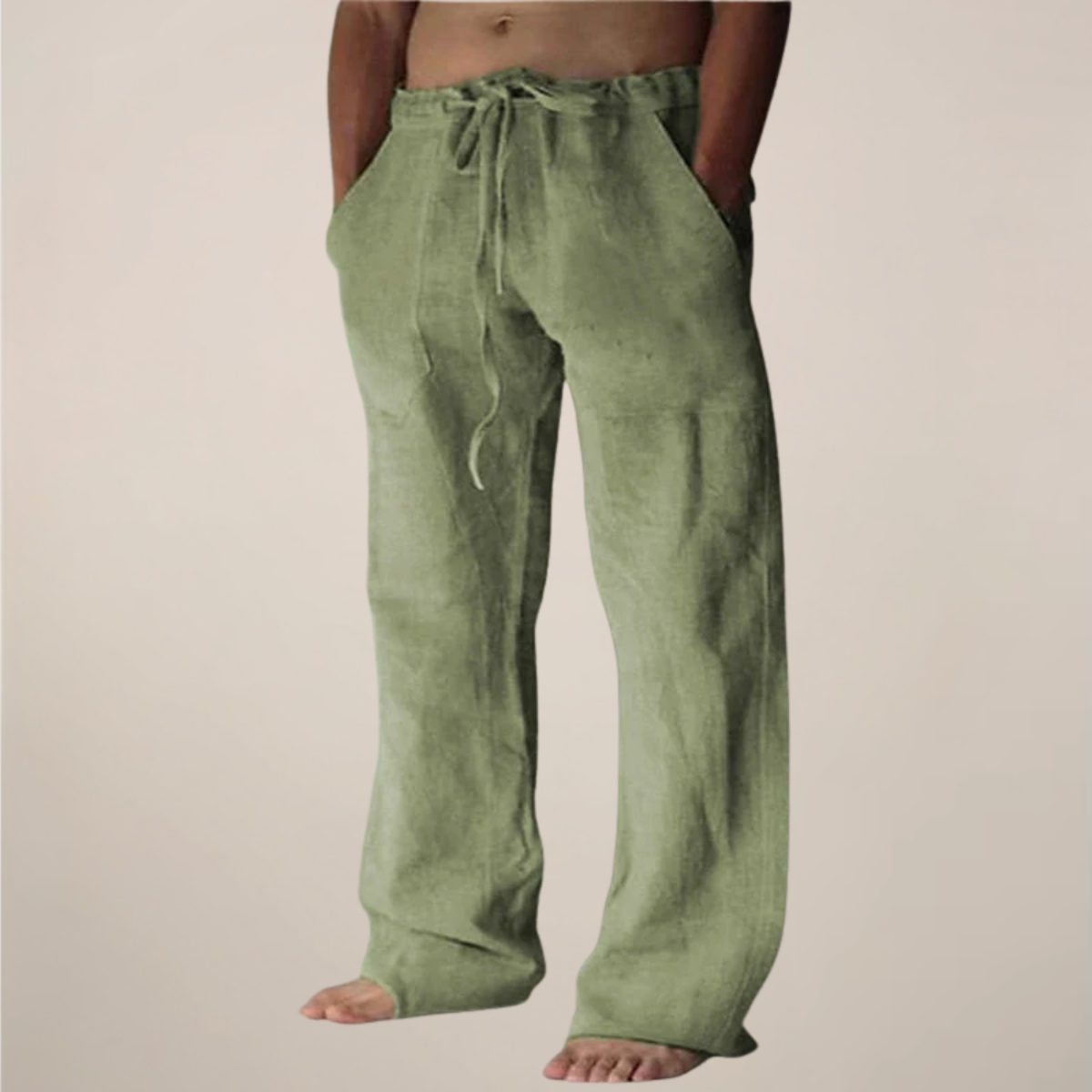 Herren Freizeithose Bequem Weite Locker Sitzend