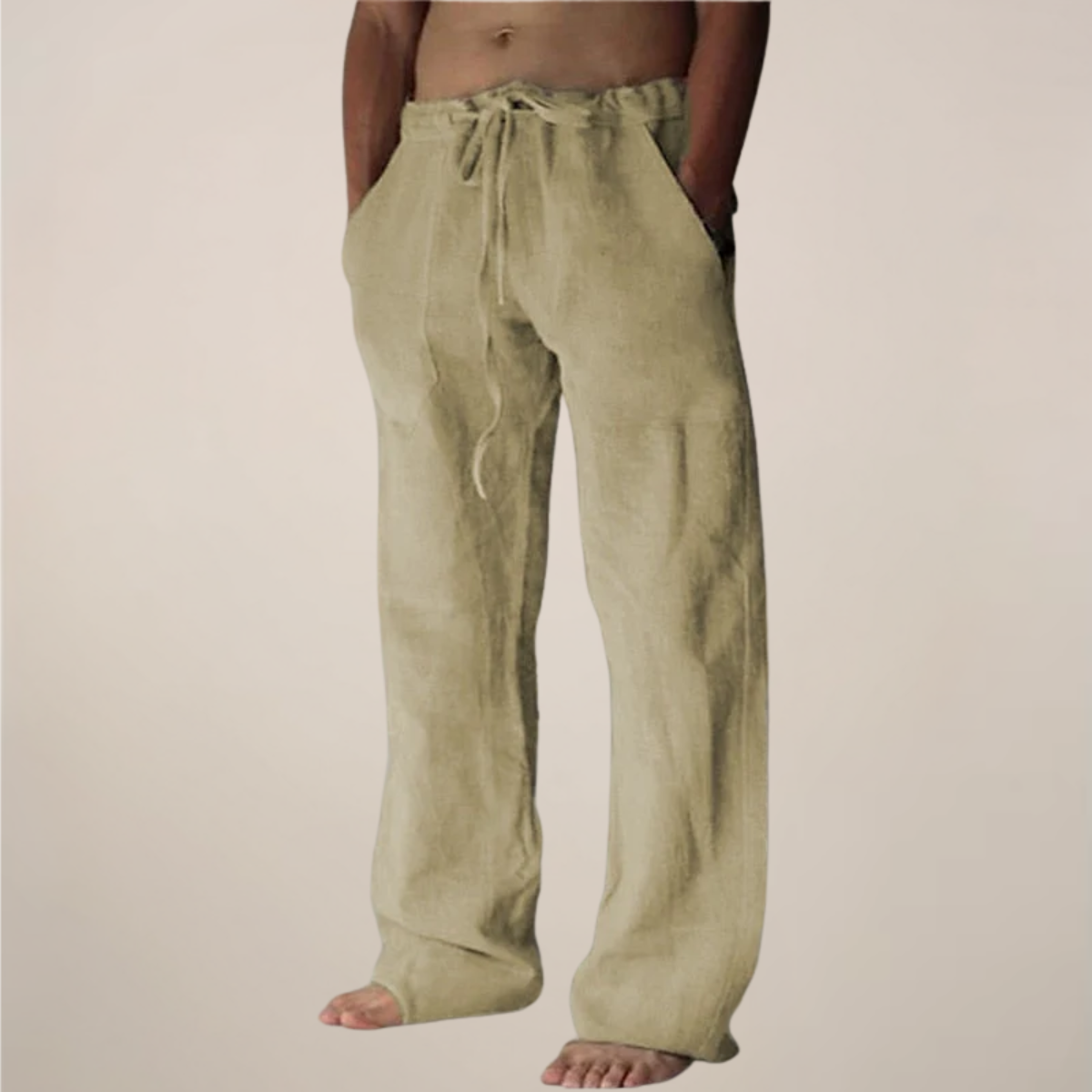 Herren Freizeithose Bequem Weite Locker Sitzend