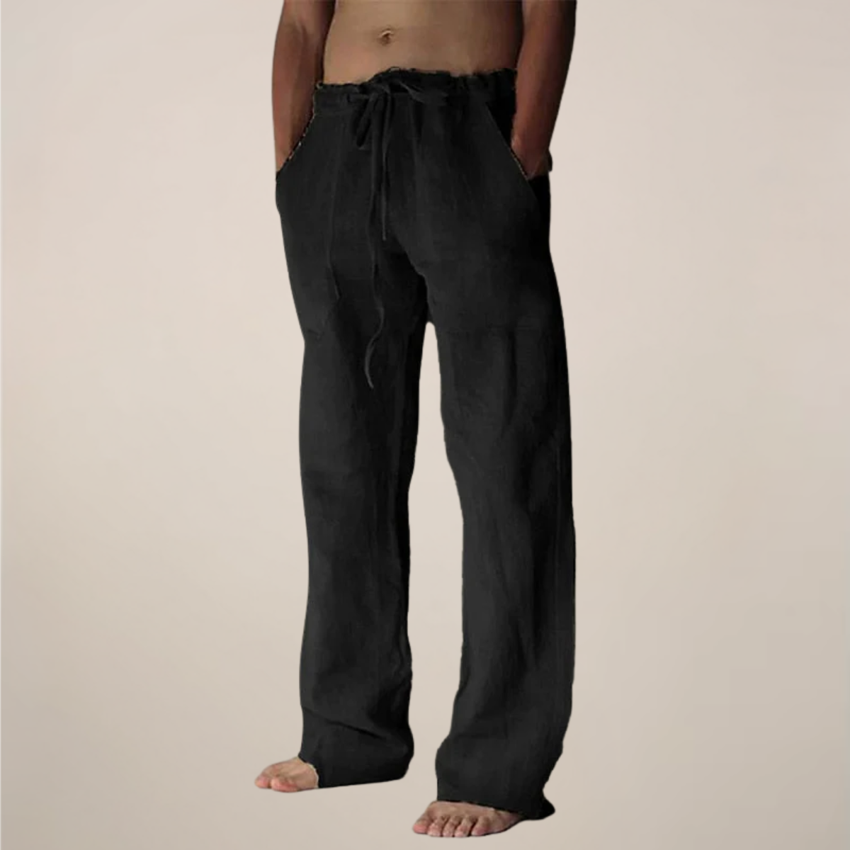 Herren Freizeithose Bequem Weite Locker Sitzend