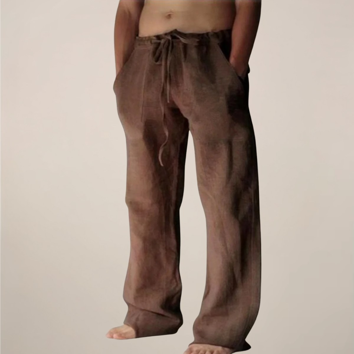 Herren Freizeithose Bequem Weite Locker Sitzend