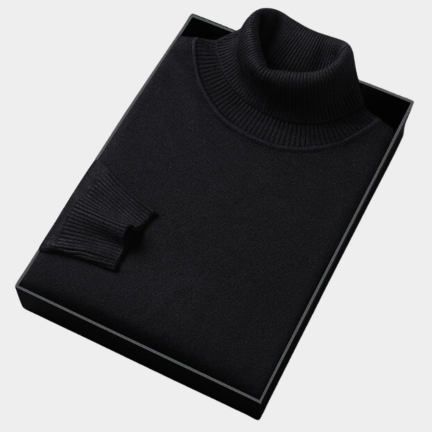Herren Rollkragenpullover Leicht Modern Frühjahr