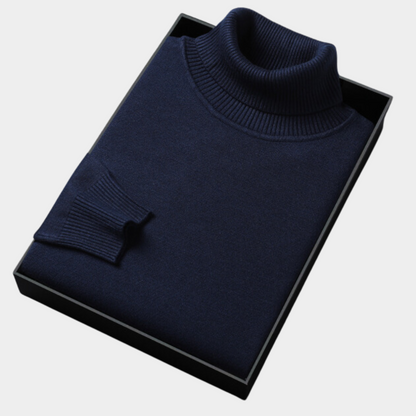 Herren Rollkragenpullover Leicht Modern Frühjahr