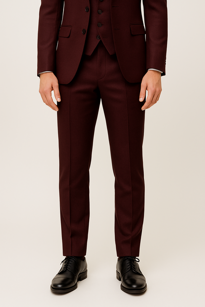 Herren Anzug Set 3-teilig Leicht Elegant