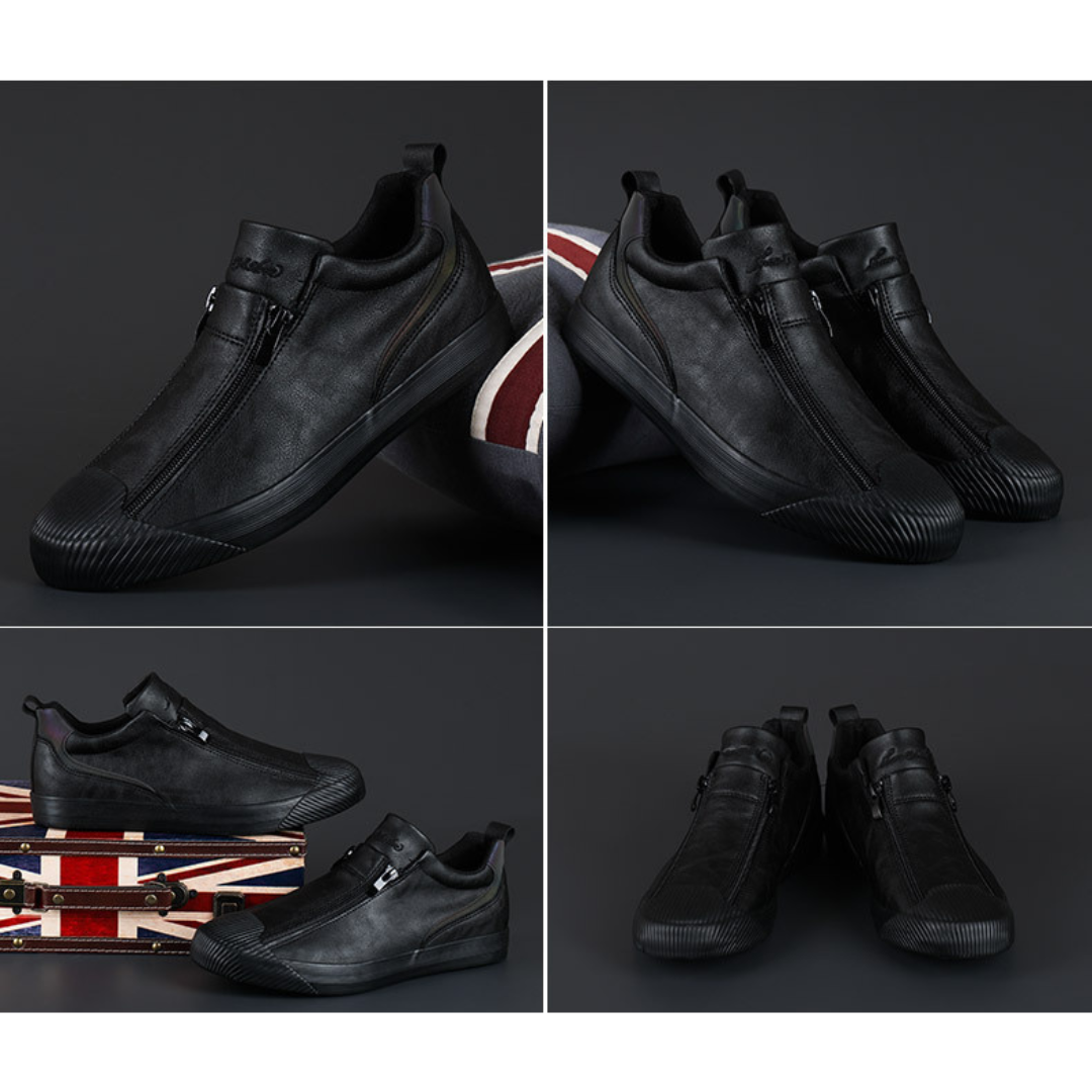 Herren Leder-Schuhe Elegant Poliert