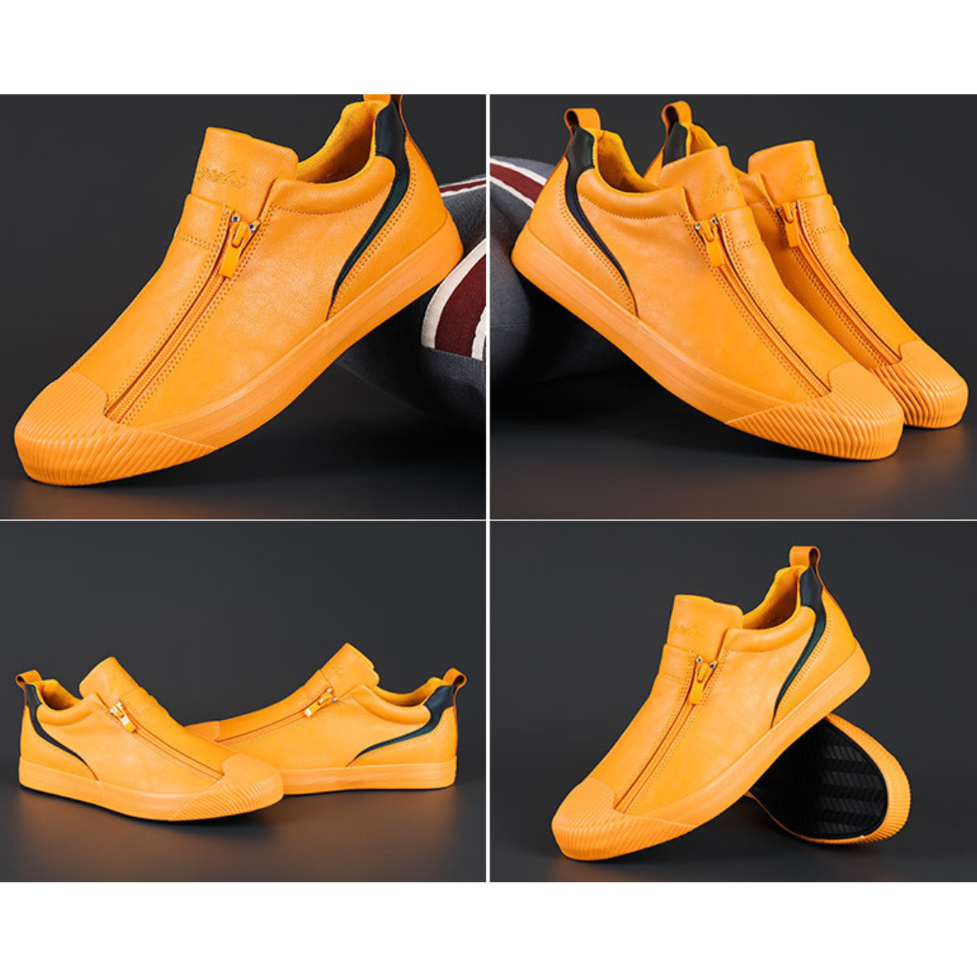 Herren Leder-Schuhe Elegant Poliert