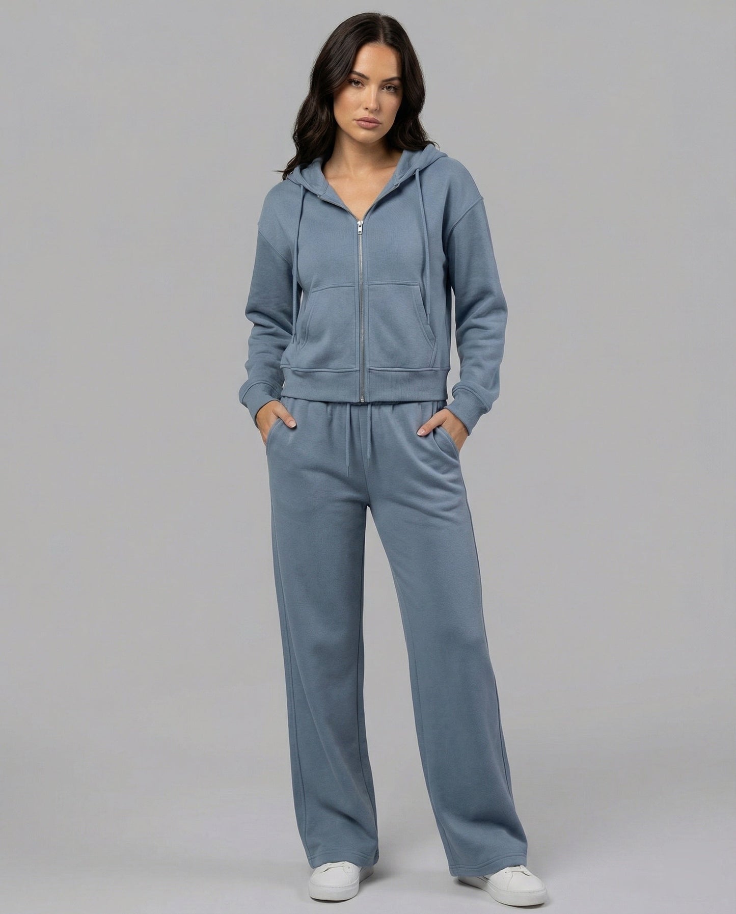 Damen Sportanzug Set Zweiteiler Modern Sportlich - Norvielle