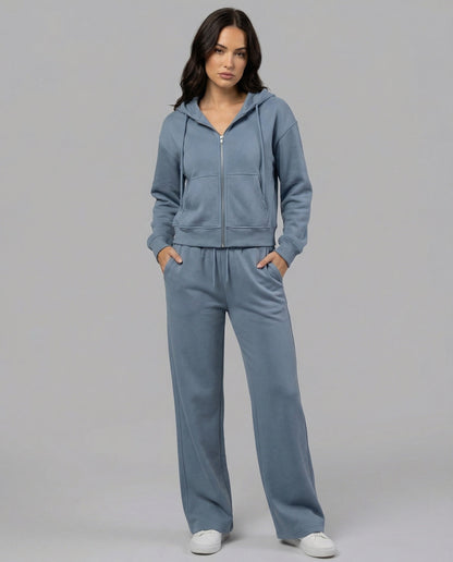 Damen Sportanzug Set Zweiteiler Modern Sportlich - Norvielle