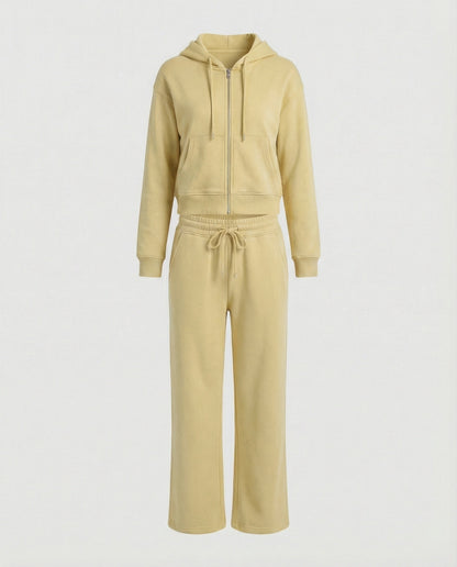 Damen Sportanzug Set Zweiteiler Modern Sportlich