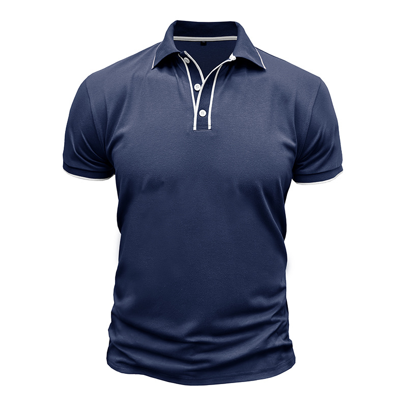 Herren Slimfit Poloshirt Kurzarm Klassisch