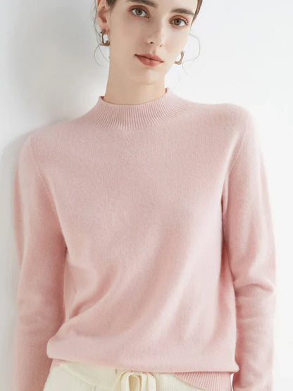 Damen Pullover Langarm Elegantes Design