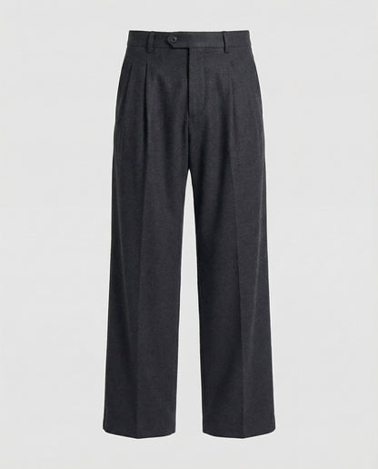 Schmale Wollhose Slimfit Unisex