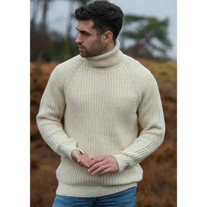 Herren Pullover Warm mit Hochkragen - Norvielle