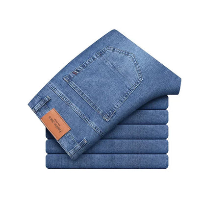 Herren Jeans aus Baumwolle Bequem Elegant