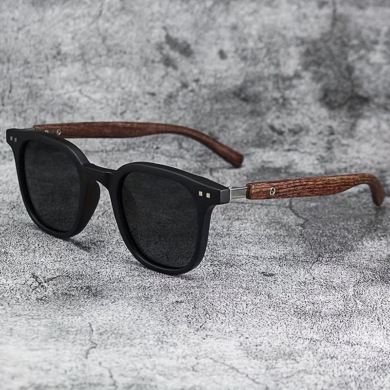 Herren Sonnenbrille Polarisiert Sportlich Schwarz - Norvielle