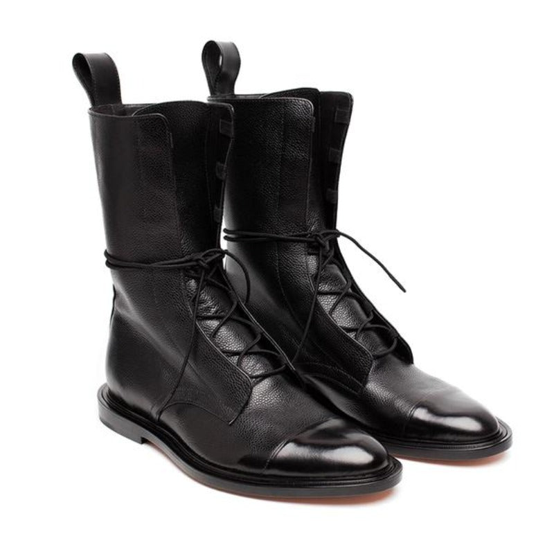 Damen Freizeitschuhe Rundspitze Knöchelhoch Bequem - Norvielle