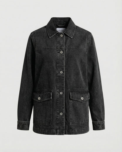 Damen Jeansjacke Slim Fit Modern