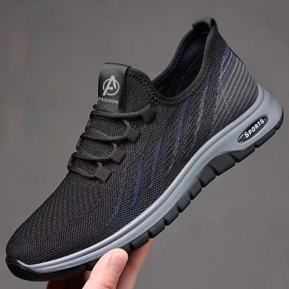 Herren Laufschuhe Atmungsaktiv Flexibel Sport Sneaker