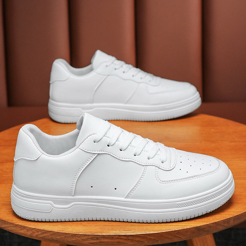Damen Sneaker Robustes Leder Bequem