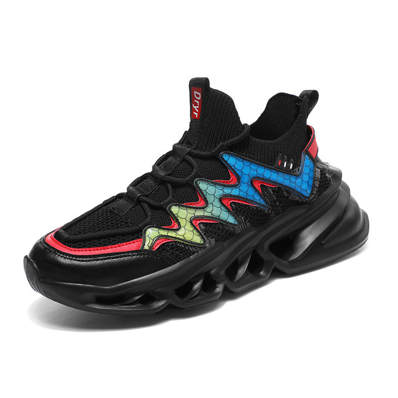 Damen Laufschuhe Atmungsaktives Mesh Wellenmuster