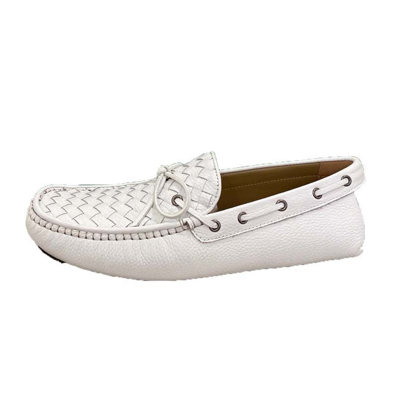 Damen Mokassin Geflochtene Schuhe Sommer