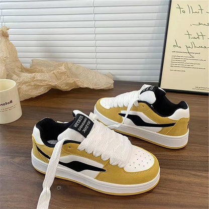 Damen Sneaker Sportlich Veloursleder Atmungsaktiv