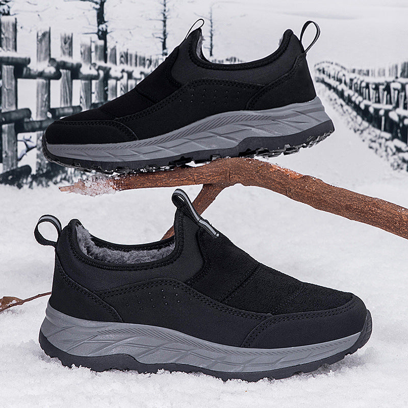 Damen Winter Sneaker Elastisch Warm Bequem - Norvielle
