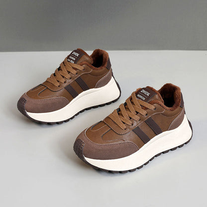 Damen Sneaker Bequem Kuschelig
