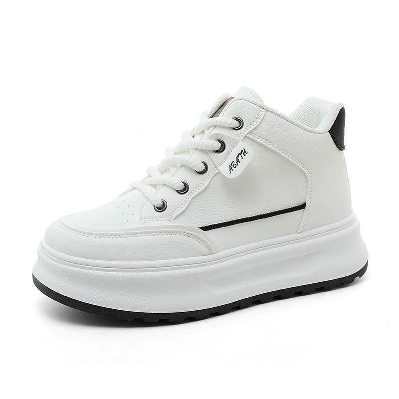 Damen High- Sneaker Atmungsaktives Mesh Komfortabel Schwarz - Norvielle