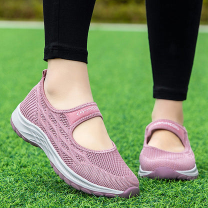 Damen Sportpumps Leicht Elastisch Bequem