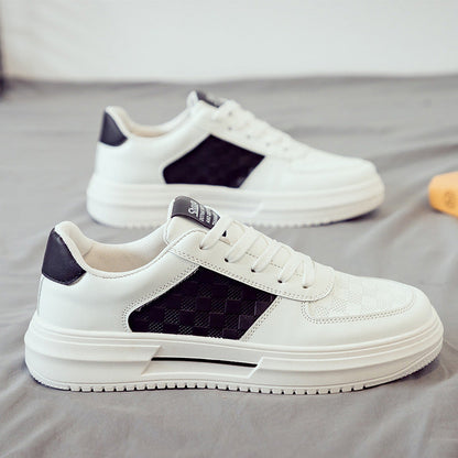 Damen Sneaker Karomuster Bequem Komfortabel