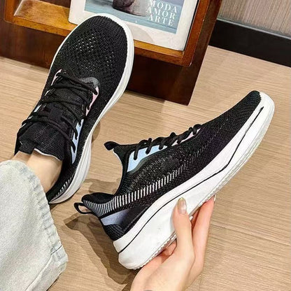 Damen Sneaker Atmungsaktiv Stoßdämpfend Bequem