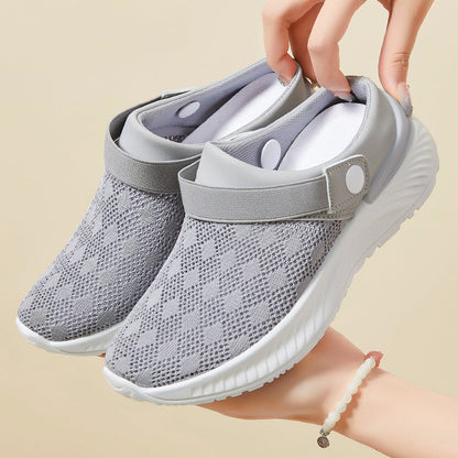 Damen Clogs Atmungsaktiv Flexibel Bequem