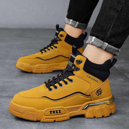 Damen Sportstiefel Leder
