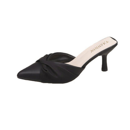 Damen Hochhackige Pumps mit Knotendesign