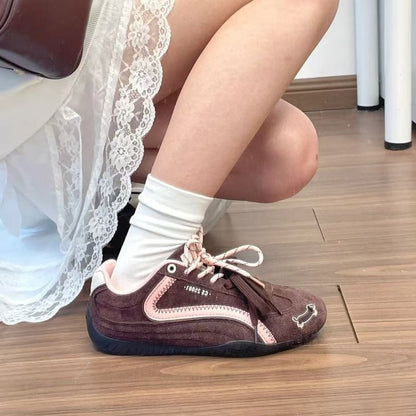 Damen Halbschnürschuhe Schick