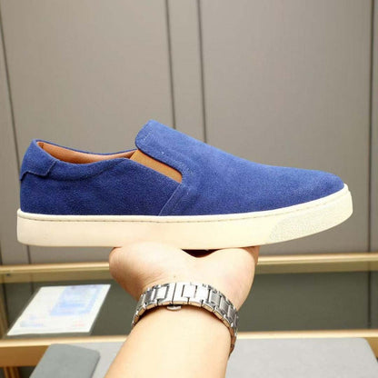 Damen Mokassinschuhe Weiches Wildleder Sneaker