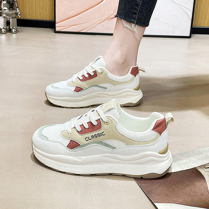 Damen Schnürschuhe Elegant Sportlich