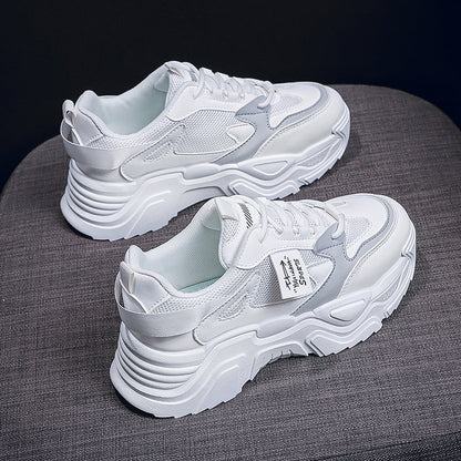 Damen Sneaker Chunky Atmungsaktives Mesh Komfortabel